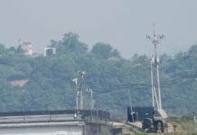 North Korean crosses the heavily fortified border to South Korea